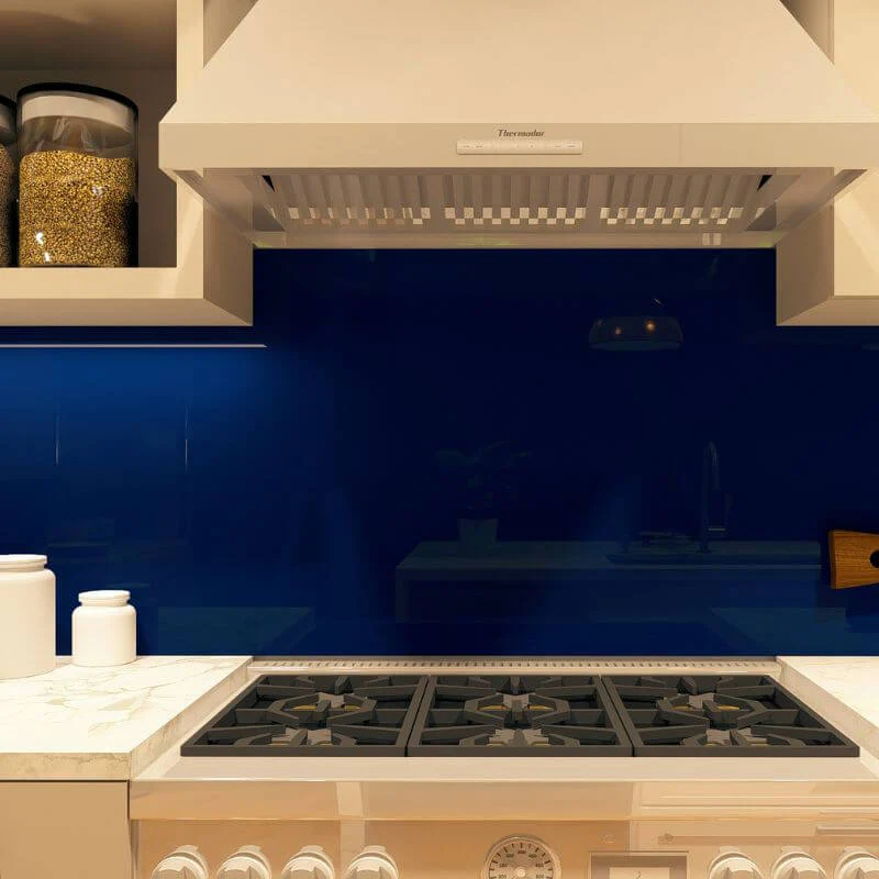 Dark Blue Kitchen Splashback - 3M | Eldhaus - Image 3