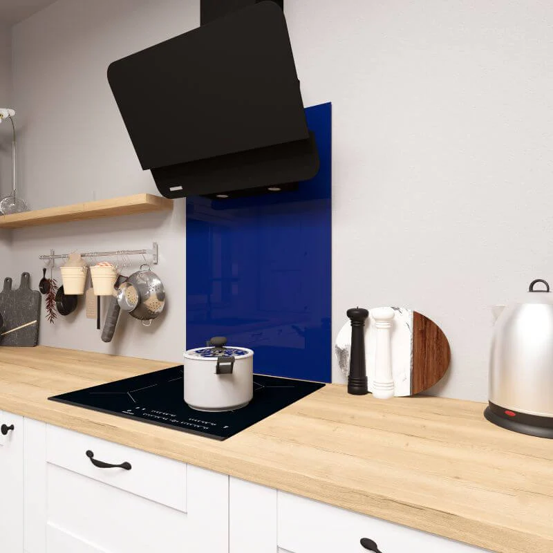 Dark Blue Hob Splashback - Eldhaus - Image 5