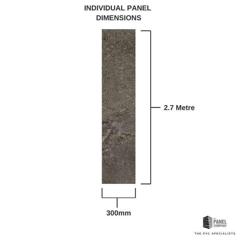 Decorwall Elegance Mineral Black Granite 8mm - Image 3