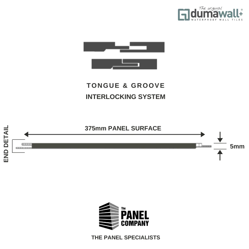 Dumawall Plus Glossy Porto Wall Tile | Solid Bathroom Wall Tile | 8 Pack - Image 7