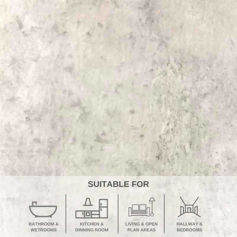 Eriskay Light Stone SPC Flooring | w/ Built In Underlay | Elegance Range | 2.04m² Pack - Image 2