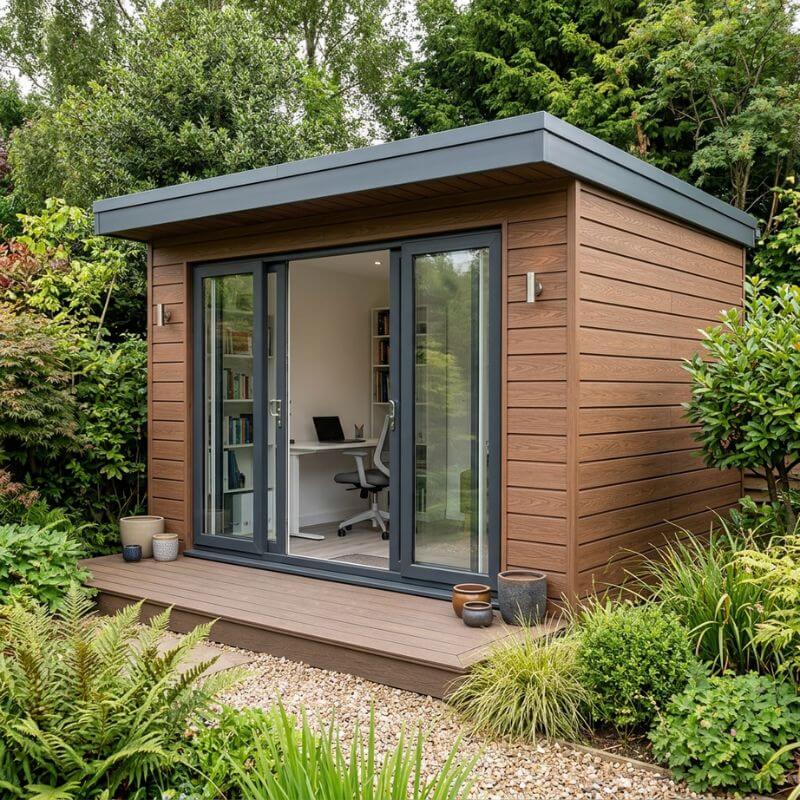 Ulkona Composite Cladding - Chestnut - Image 3