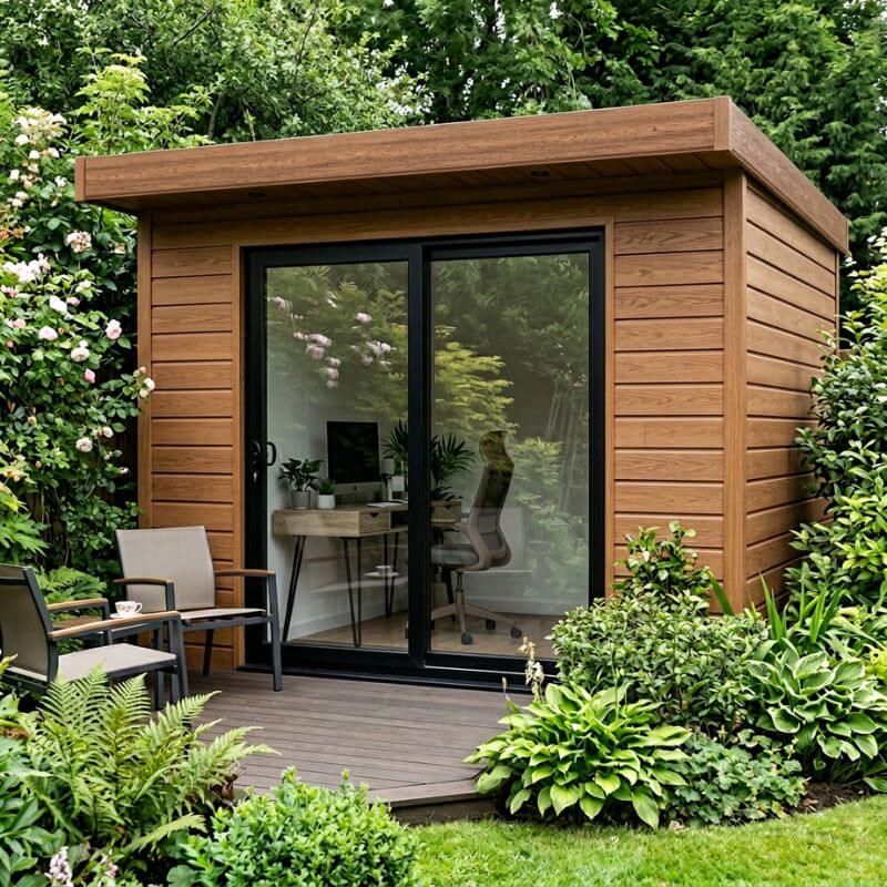 Ulkona Composite Cladding - Medium Oak - Image 3