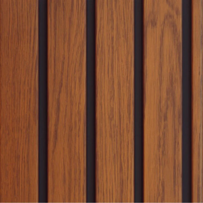 Golden Oak V Black - Vox Fronto Slat Wall Panels - Image 2