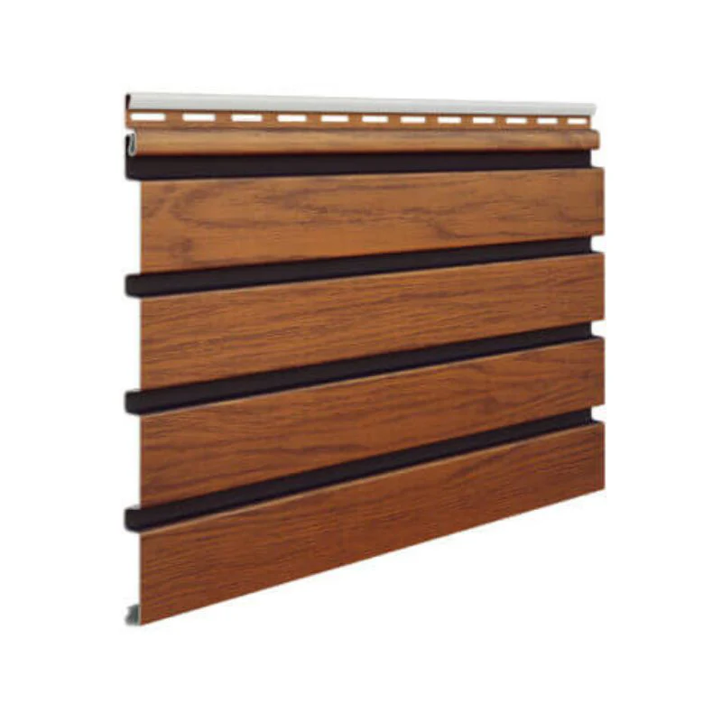 Golden Oak V Black - Vox Fronto Slat Wall Panels - Image 3