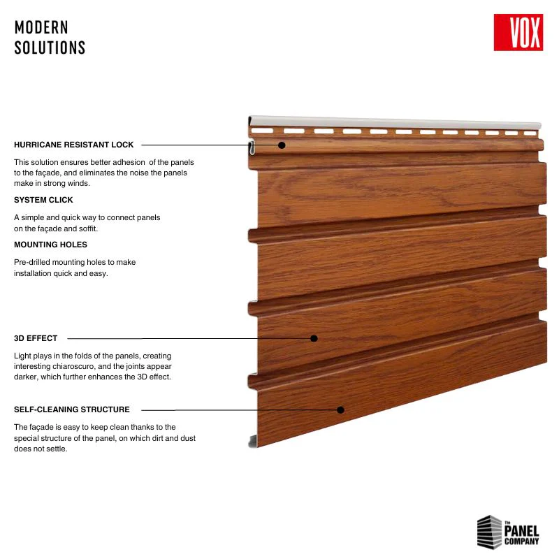Golden Oak - Vox Fronto Slat Wall Panels - Image 4