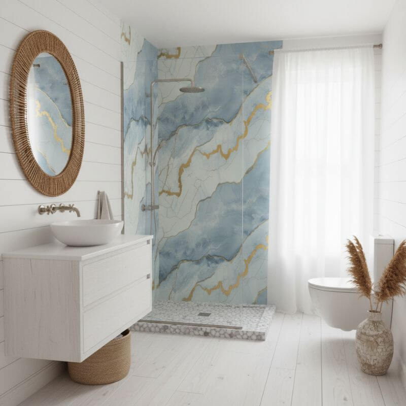 Imprevia Lapis PVC Shower Panel - 1M x 2.4M - Image 13