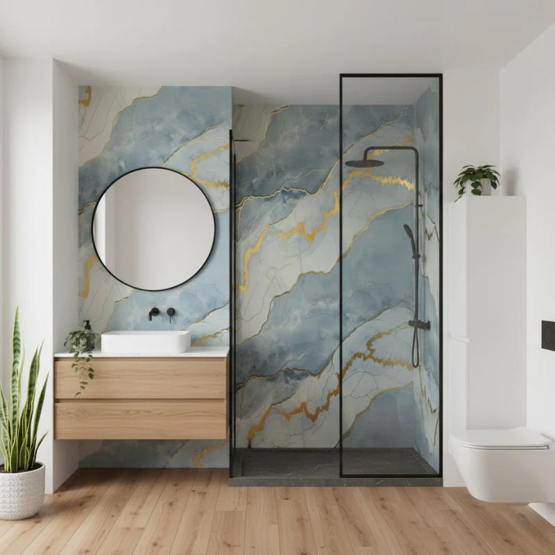 Imprevia Lapis PVC Shower Panel - 1M x 2.4M - Image 6