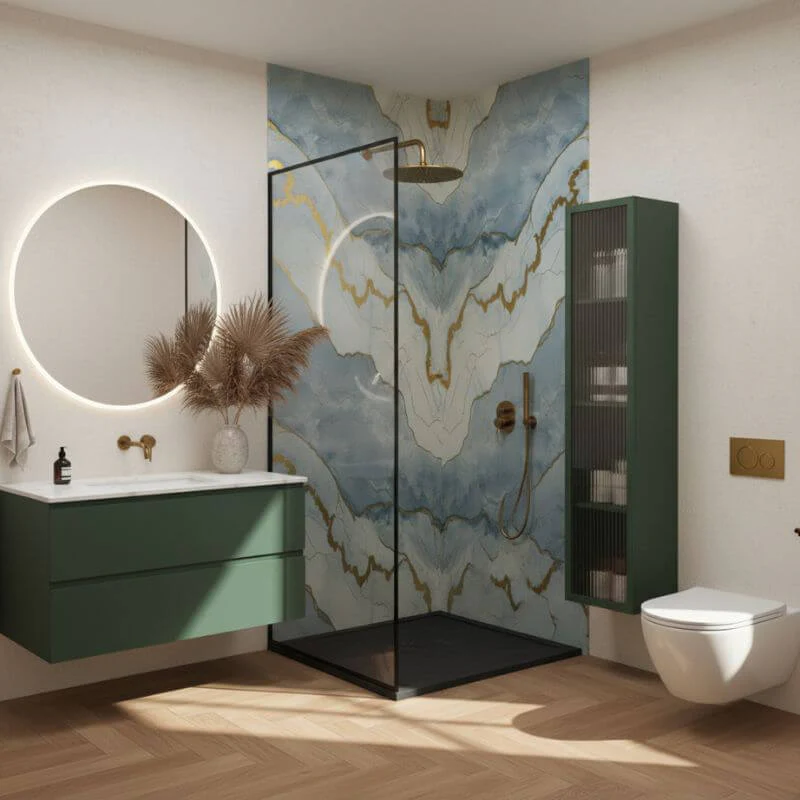 Imprevia Lapis PVC Shower Panel - 1M x 2.4M - Image 9