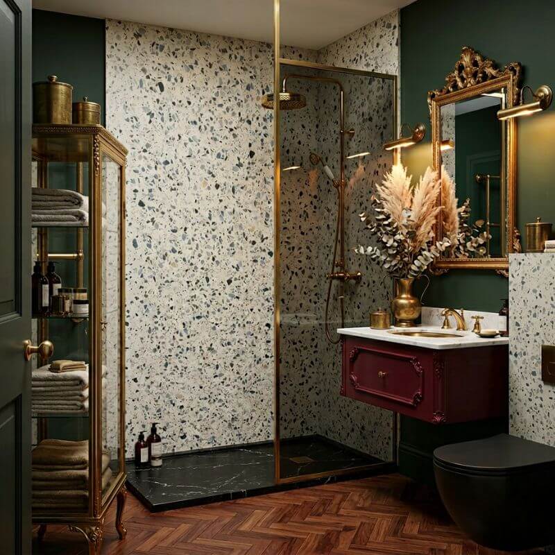 Imprevia Skye Terrazzo PVC Shower Panel - 1M x 2.4M