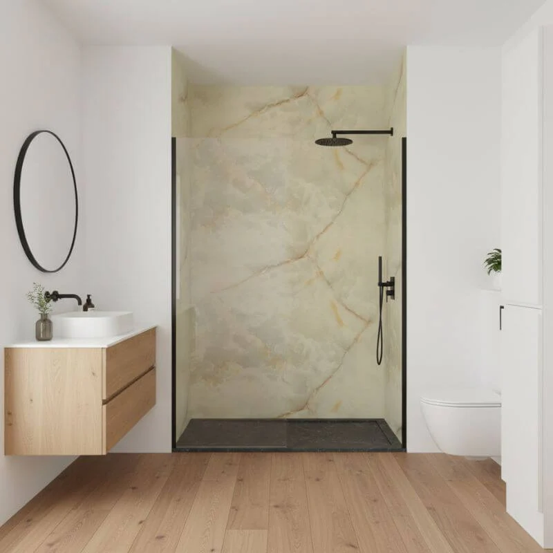 Imprevia Opal Onyx PVC Shower Panel - 1M x 2.4M - Image 10