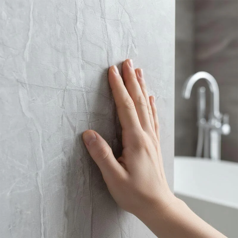 Imprevia Moonstone SPC Shower Panel - 0.6M x 2.4M - Image 8