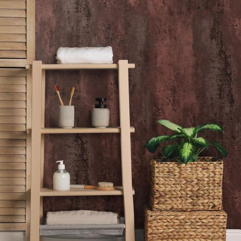 Large Brushed Red 1.0m x 2.4m Shower Panel - Image 10