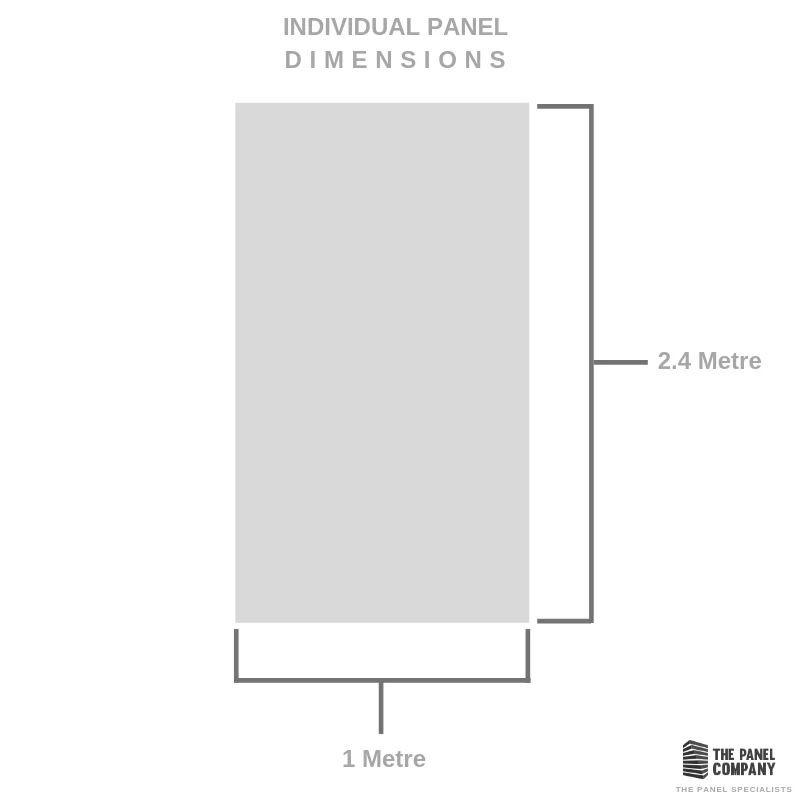 Large Brushed Red 1.0m x 2.4m Shower Panel - Image 5