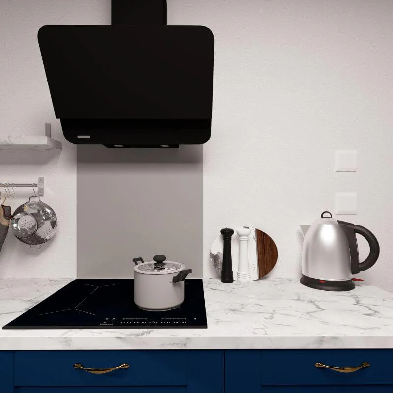 Light Grey Hob Splashback - Eldhaus - Image 3