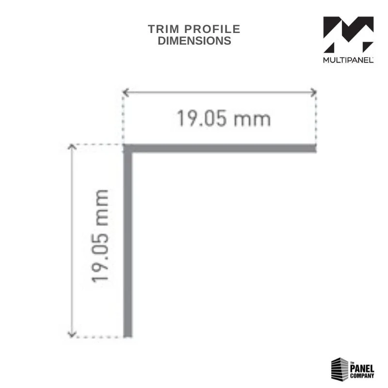 Multipanel Type 102 Angle Profile - Image 3