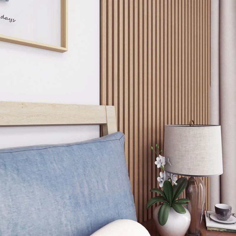 STRIVO Premium Natural Oak Acoustic Slat Wall Panel - Image 2