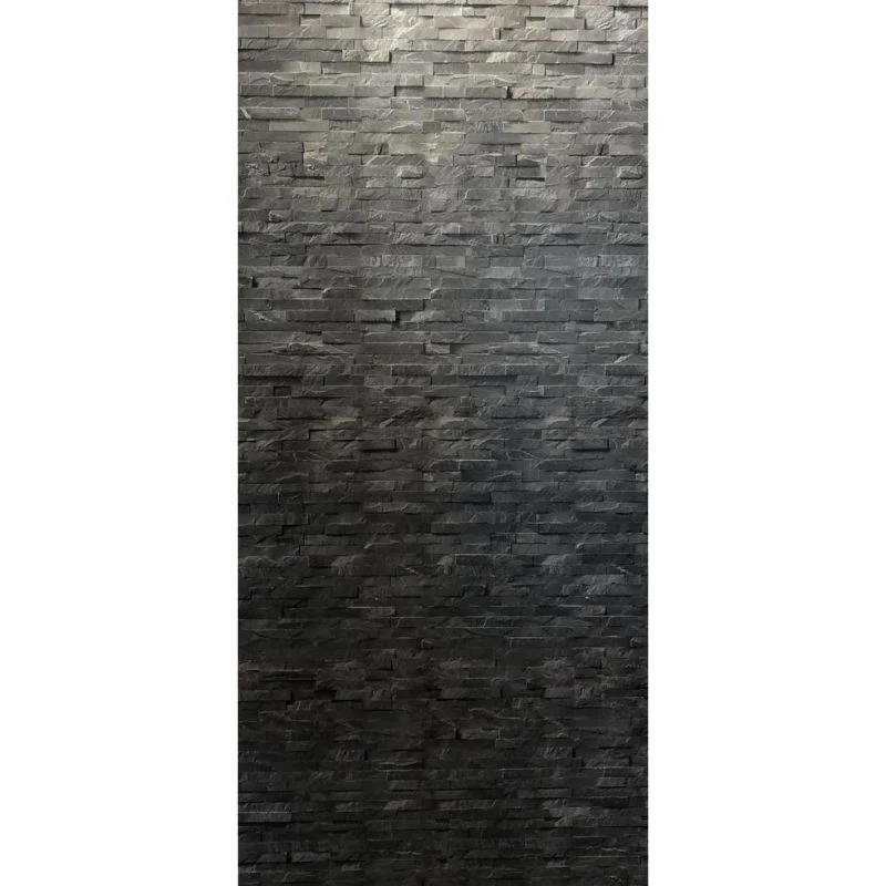 Premium Large Dark Grey Stone 1.0m x 2.4m Shower Panel - Image 6