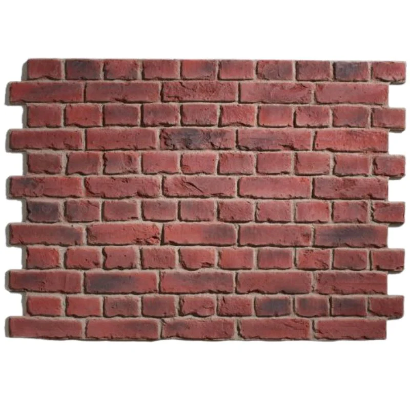 Old British Brick Aged Red Panel Stone - Image 3
