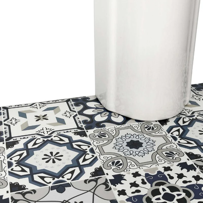 Portree Victorian Tile SPC Flooring | w/ Built In Underlay | Elegance Range | 2.047m² Pack - Image 4