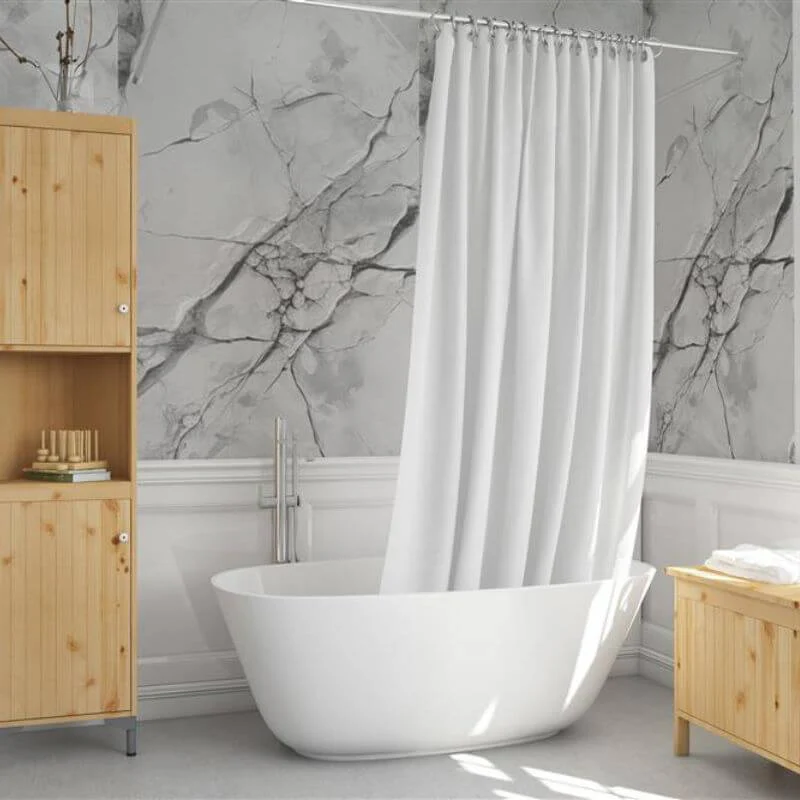 Premium Large San Andreas Marble 1.0m x 2.4m Shower Panel