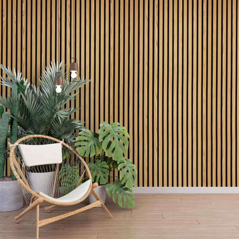 STRIVO Acoustic Slat Panel - Natural Ash - Image 4