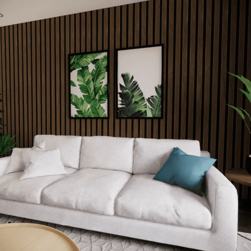 STRIVO Acoustic Slat Panel - Walnut - Image 3