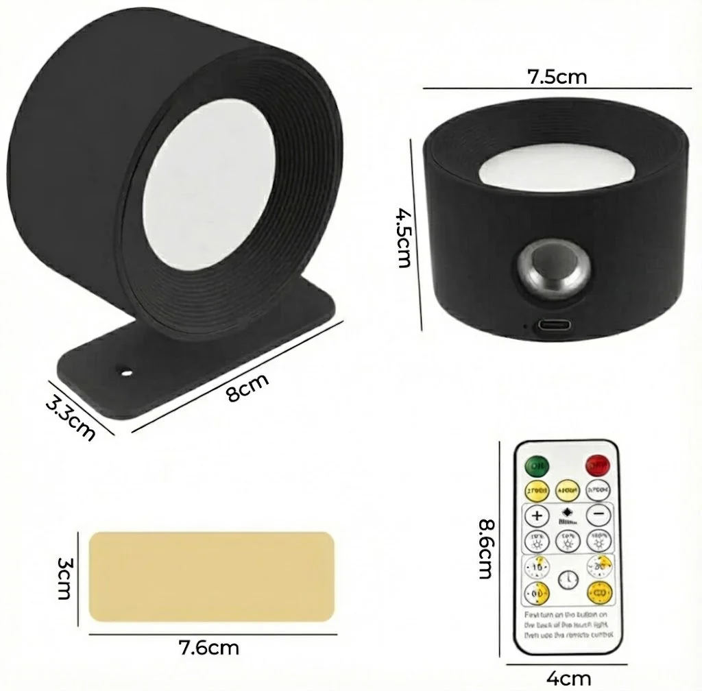 Strivo Lume - Rechargeable Wall Light - Image 6
