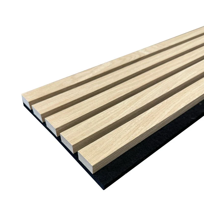 STRIVO Premium Light Ash Acoustic Slat Wall Panel - Image 3