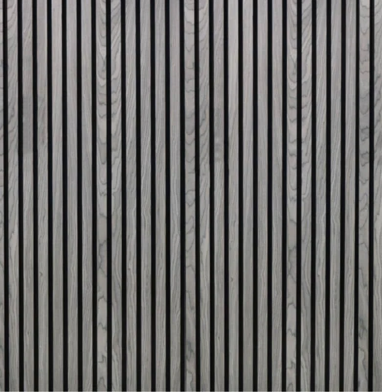 STRIVO Acoustic Slat Panel - Dark Grey Oak - Image 3