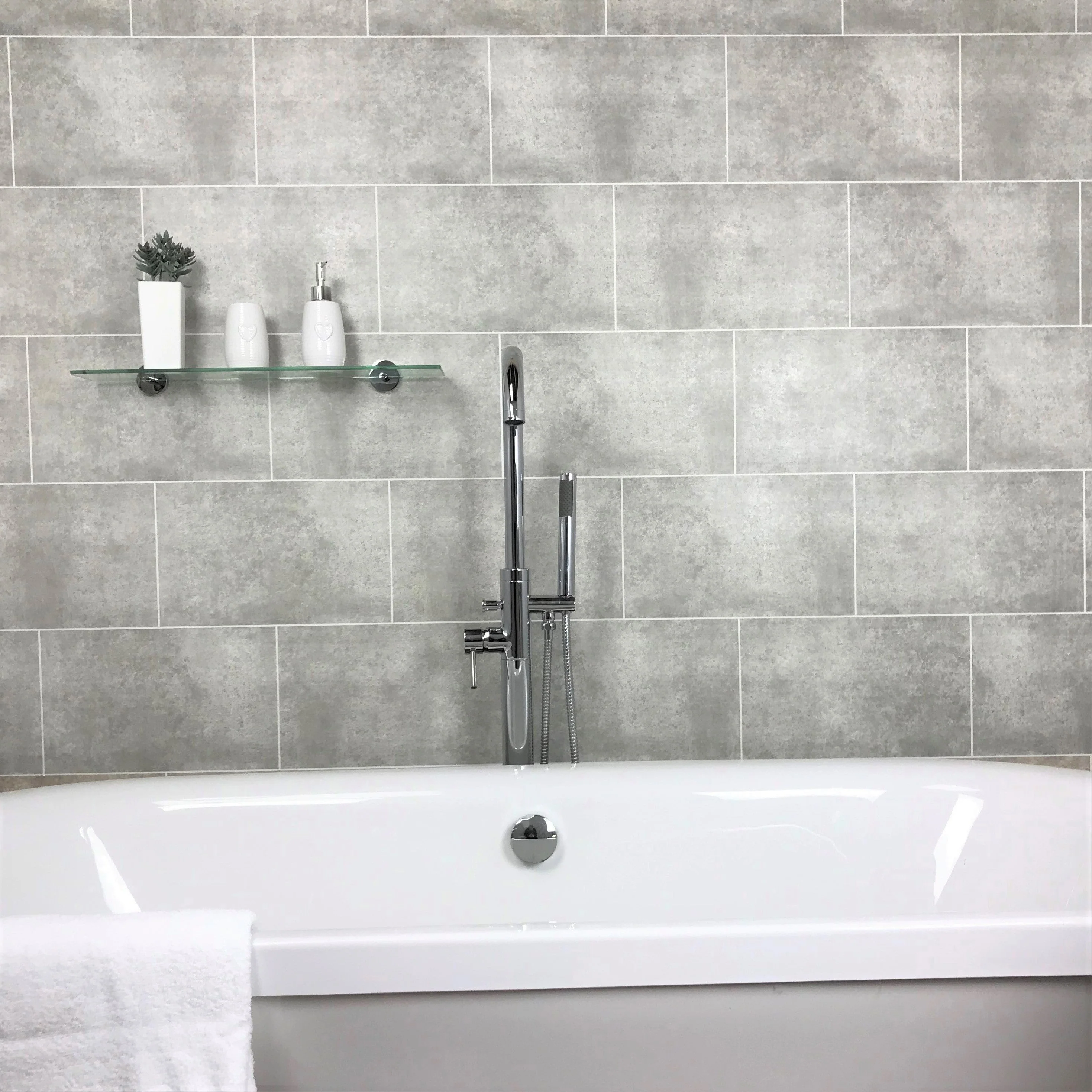 Stone Grey Tile Effect 8mm - Image 8