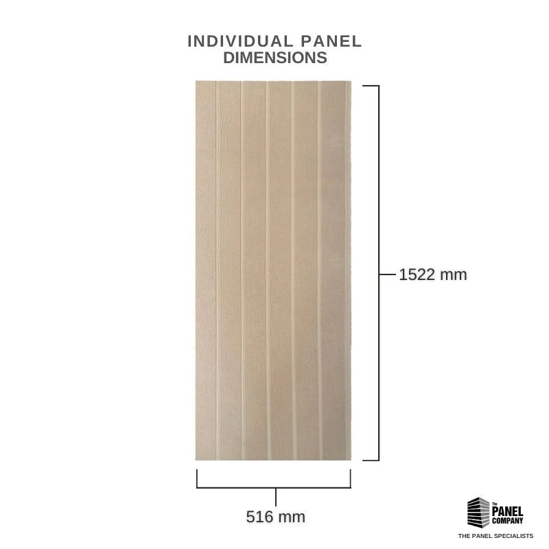 EASIpanel Tongue and Groove MDF Wall Panel - 1522 x 516mm - Image 7