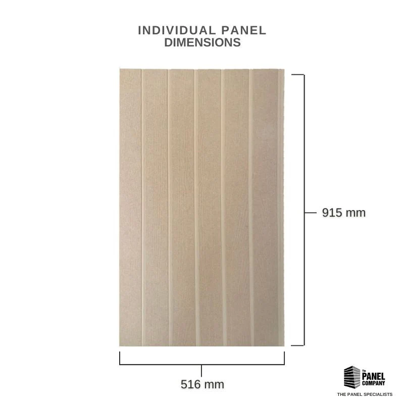 EASIpanel Tongue and Groove MDF Wall Panel - 915 x 516mm - Image 13