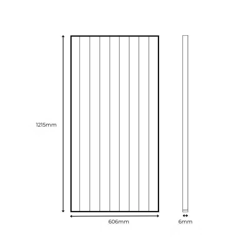 STRIVO Tongue and Groove MDF Wall Panel Beaded - 1215 x 606mm - Image 12