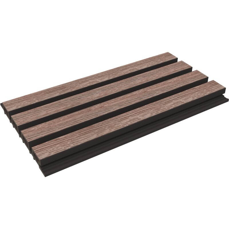 Ulkona Composite Slatted Cladding - Chestnut - Image 4
