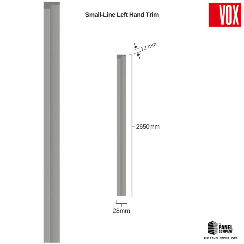Vox Linerio Grey Slat Panel Trim | Multiple Variants Available - Image 5