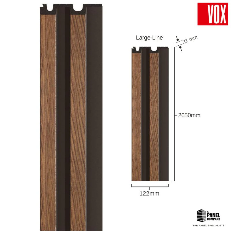 Vox Linerio Mocca Slat Panel | Available in S-Line, M-Line & L-Line - Image 7