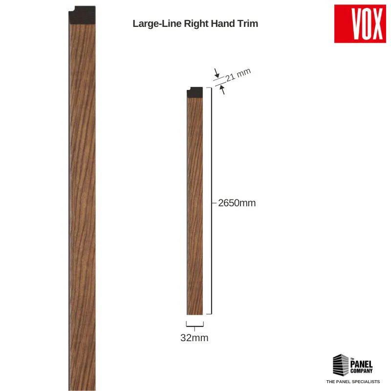 Vox Linerio Mocca Slat Panel Trim | Multiple Variants Available - Image 10
