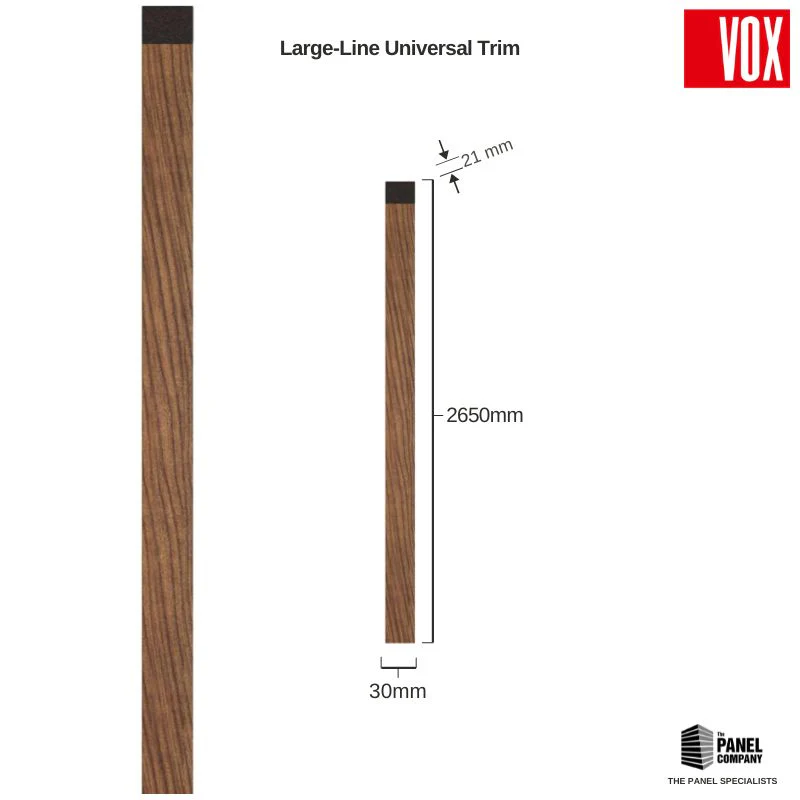 Vox Linerio Mocca Slat Panel Trim | Multiple Variants Available - Image 4