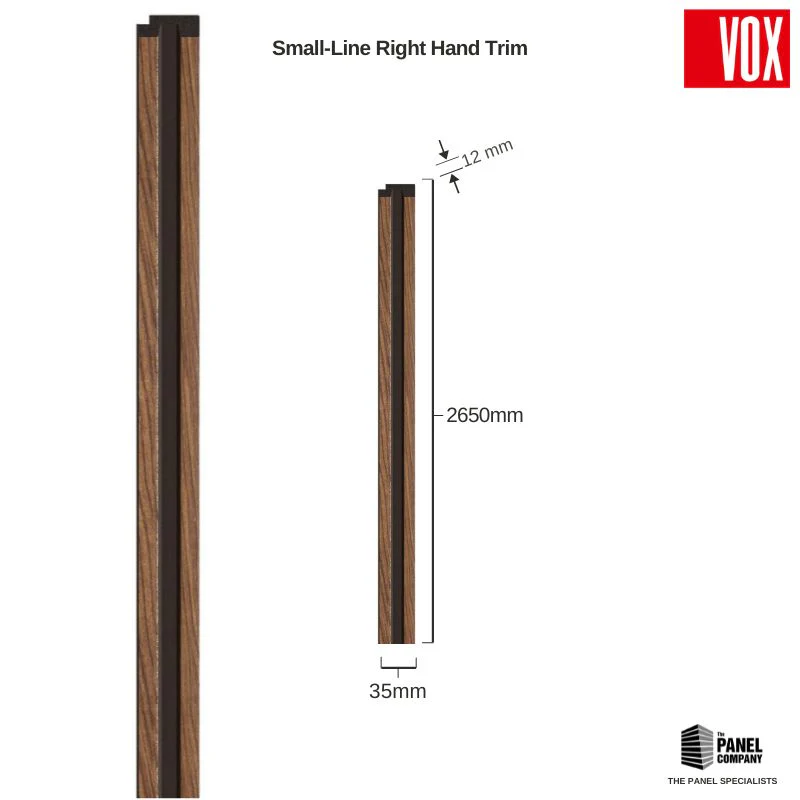 Vox Linerio Mocca Slat Panel Trim | Multiple Variants Available - Image 6