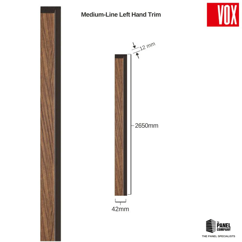 Vox Linerio Mocca Slat Panel Trim | Multiple Variants Available - Image 7