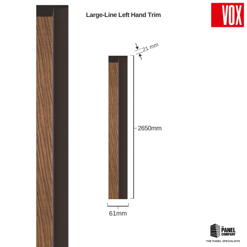 Vox Linerio Mocca Slat Panel Trim | Multiple Variants Available - Image 9