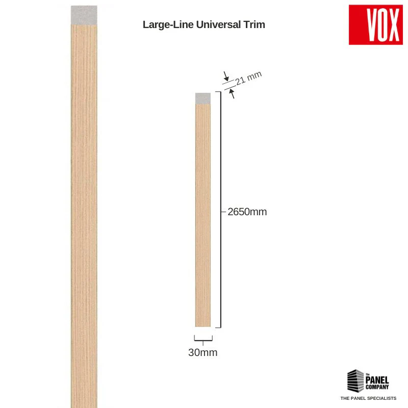 Vox Linerio Natural Slat Panel Trim | Multiple Variants Available - Image 4