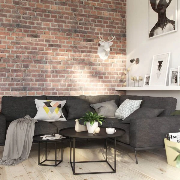 Vox Motivo Modern 3D Red Brick | 4 Pack - Image 5