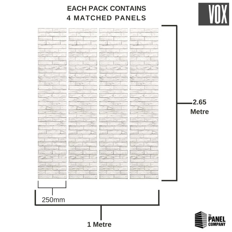 Vox Motivo Modern Loft Brick | 4 Pack - Image 4