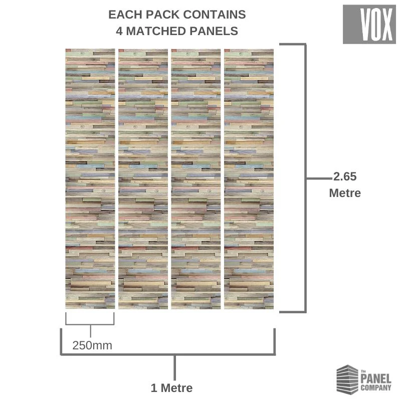 Vox Vilo Motivo Colour Wood | 4 Pack - Image 4