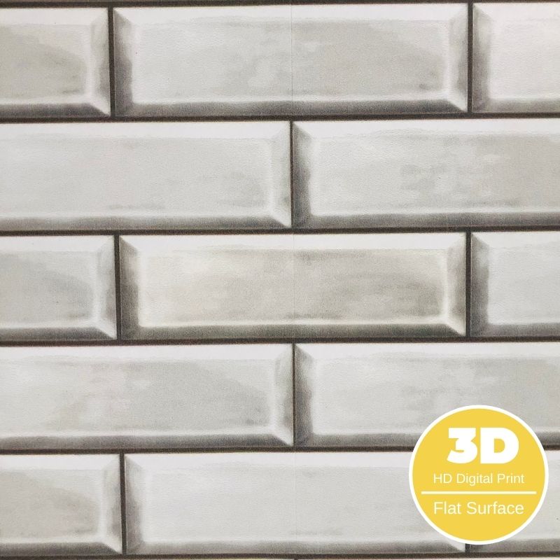Vox Vilo Motivo Modern White Brick | 4 Pack - Image 2