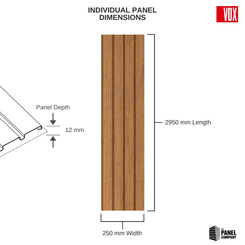Winchester Oak - Vox Fronto Slat Wall Panels - Image 8